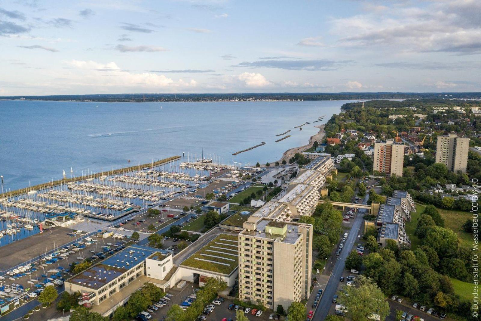 Schilksee Voraus! Lägenhet Kiel Exteriör bild